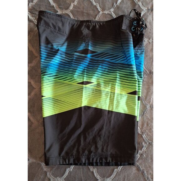 EUC Speedo Men's Crosscut Boardshorts Swimming Trunks/Sz 34 - Picture 4 of 6